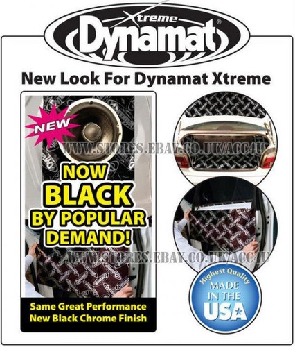 1 x Dynamat Xtreme Car Door Floor Hood Boot Sound Proofing Deadening 18"x32" - Picture 2 of 7