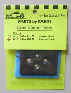 ALUMINUM-PULLEY-SET-1-24-1-25-PART-BY-PARKS-CAR-MODEL-ACCESSORY-9022