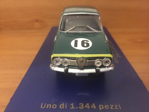 Alfa Romeo 1750 Berlina #16 24h. di SPA 1968 Verde - M4 1:43 - Picture 2 of 3