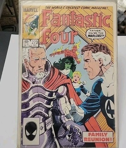 Fantastic Four #273 Marvel 1984 1st Full Nathaniel Richards John Byrne