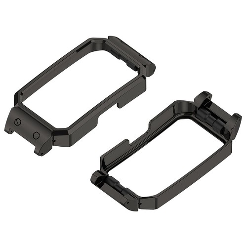 Metalowy zegarek etui ochronne średnica wewnętrzna otwarcie 12 mm do paska HUAWEI 10/9/8 - Zdjęcie 4 z 14
