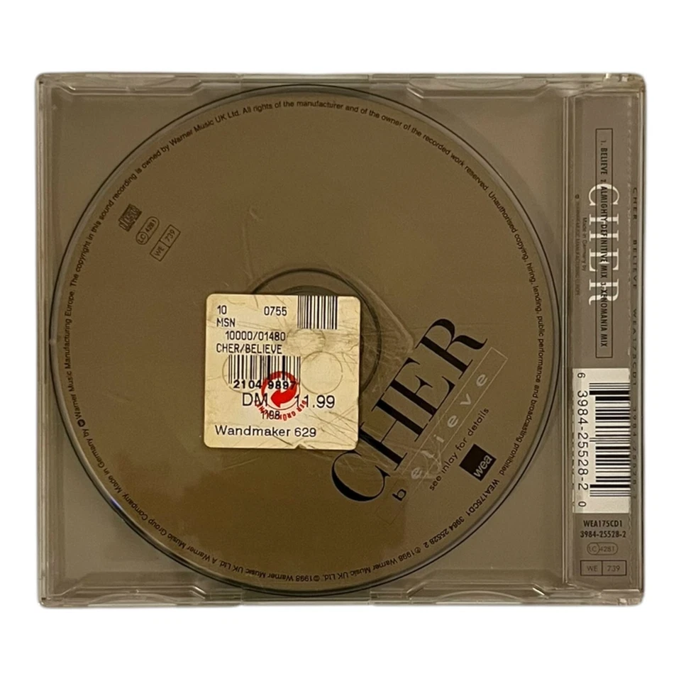 Cher - Believe Maxi | CD | 1998 - Bild 2 von 2