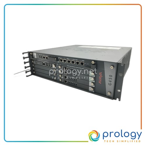 Gateway multimedia Avaya G450MP80 700459456 4x MM710B 1x S8300 2x orejas de rack PSU - Imagen 2 de 4