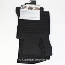 Gummimatten C-Klasse W205 Fußmatten schwarz Original Mercedes-Benz 