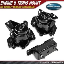 3x Engine Motor & Transmission Mount for Chevrolet Tahoe GMC Cadillac Auto Trans
