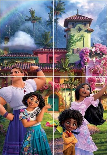 ENCANTO Disney Szene Setter GEBURTSTAG Party HINTERGRUND + 12 Requisiten Isabela Mirabel - Bild 3 von 3