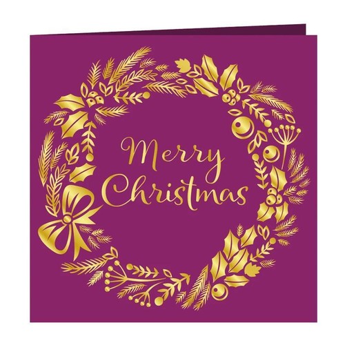 Merry Christmas Hot Foil Platefor Diy Scrapbooking Holiday Paper Gretting Card - Picture 19 of 24