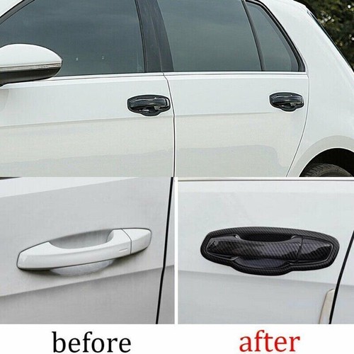 For Skoda A7/Octavia 17-18/Golf MK7 2014-18 Car Side Door Handle Cover Trim - Foto 3 di 15