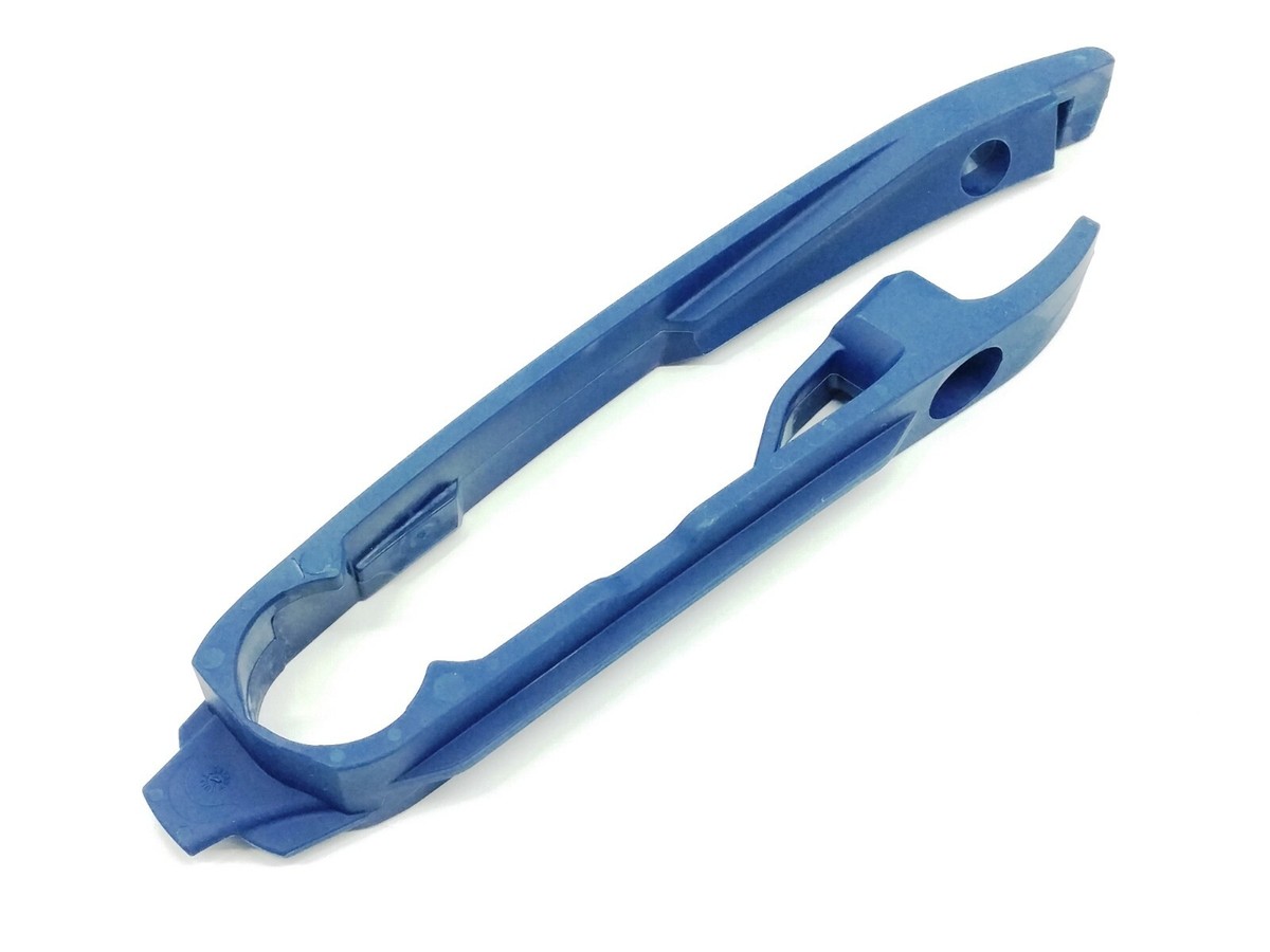 Factory Husqvarna Swingarm Chain Slider Blue TC/TE/FC/FE/FX