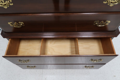 Ethan Allen Georgian Court Cherry Vintage Chest on Chest #11-5225 #11-5225 - Picture 13 of 17