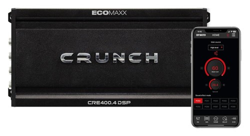Für Mercedes 4-Kanal DSP Endstufe Bluetooth Soundpaket Crunch CRE400.4DSP-ISO.M9 - Bild 4 von 9