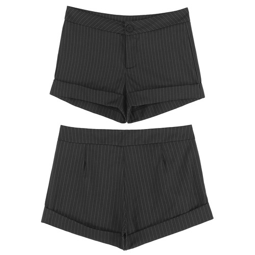 Women's Shorts Striped Undershorts Casual Boyshorts Training Hot Pants Dating - Picture 3 of 28