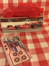 Avon The Red Streak Bubble Bath w/Box  Sealed Stickers Unused  F1  Racecar