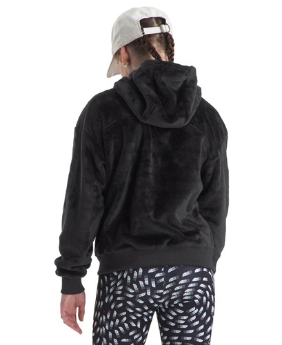 The North Face Osito Hoodie Girl M(10) Black Fleece Long Sleeve Full Zip ERK1865 - Picture 8 of 12