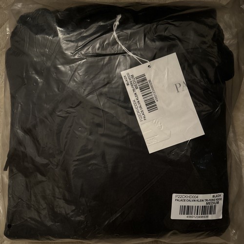Brand New Palace x Calvin Klein Tri-Ferg Hood Black - Size Medium - Picture 3 of 4
