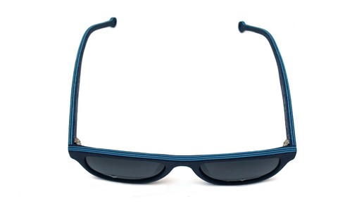 50% Off Wood Collection Jacky Blue Unisex Sunglasses - Picture 5 of 6