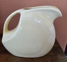 Fiesta Large Ivory Disk Pitcher