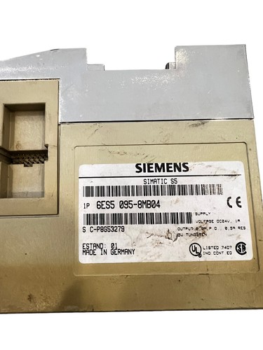 Siemens Simatic S5-95U 6ES5 095-8MB04 E-Stand 01 - Bild 5 von 7