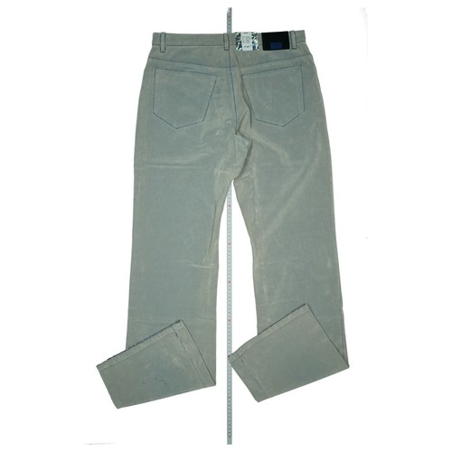 Phönix Herren Jeans Samt Nicki Hose Regular Fit weich used Look W33 L34 Grau NEU - Bild 3 von 7