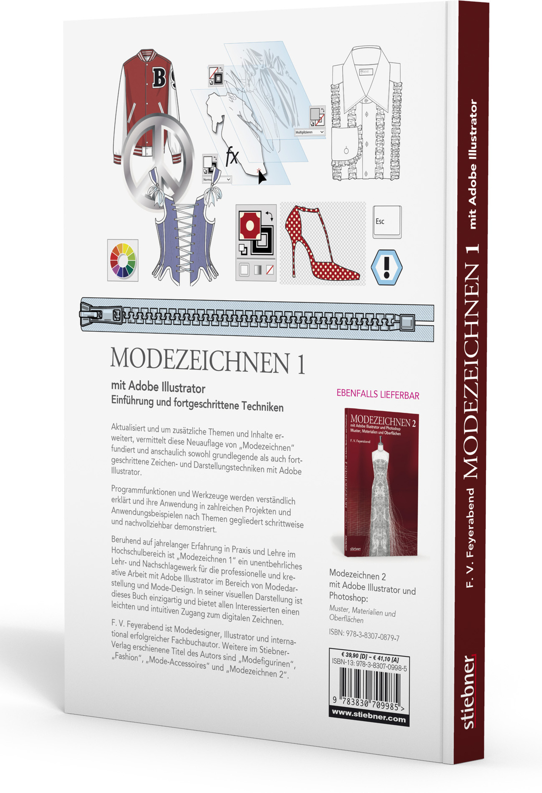 Thumbnail - F. Volker Feyerabend / Modezeichnen 1 Mit Adobe Illustrator