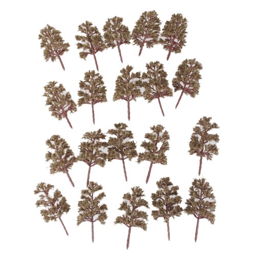 20pcs Model Trees Train Railroad Layout Diorama Landscape 1:150 N Scale - Picture 2 of 9