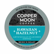 Copper Moon Hawaiian Hazelnut Coffee 20 to 144 Keurig K cups Pick Any Size 