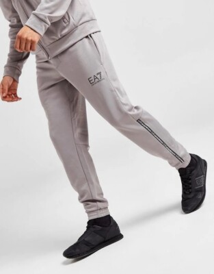 Track Suit Ea7 Joggers Sale Emporio Armani EA7 Grey Joggers Poly
