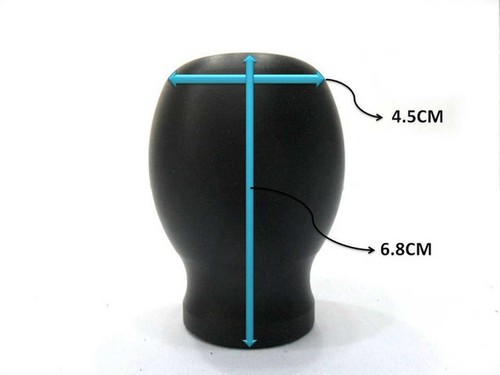 STi Black Racing Gear Shift Knob Manual 5MT 6MT Subaru WRX STi GC GF GM GD GG GH - Picture 4 of 4