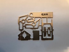 ESR-17 Stainless Steel Drag Slot Car Chassis-NEW Dragster Brush Motor-1/24 scale