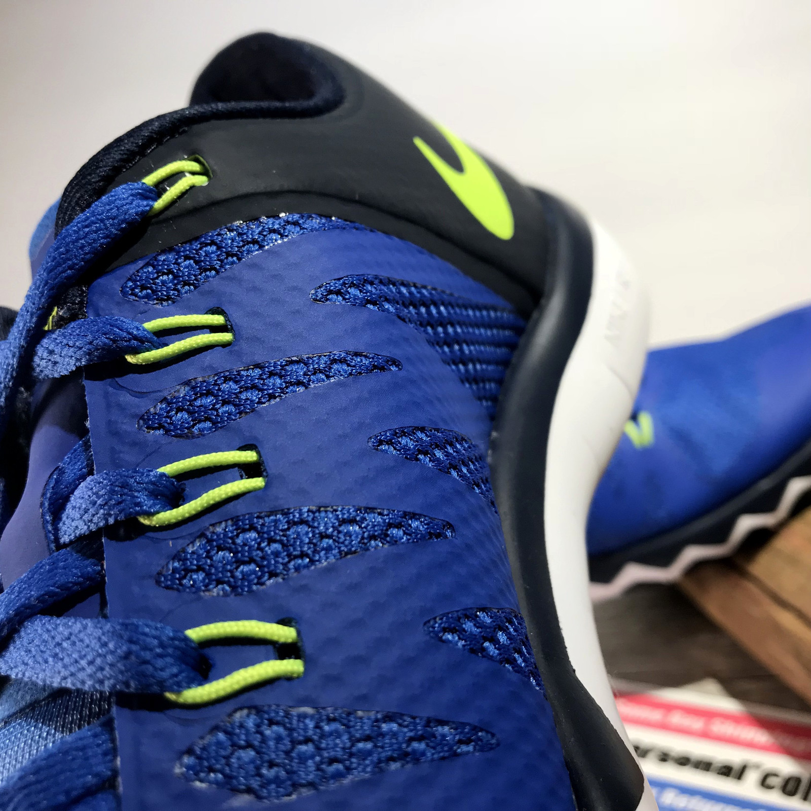 Nike libera 5,0 trainer 5,0 libera v6 nero blu Uomo 7,5 croce formazione scarpe 719922-470 735f90 Nike libera 5,0 trainer 5,0 libera v6 nero blu Uomo 7,5 croce formazione scarpe 719922-470 735f90