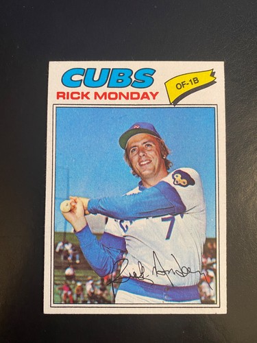 1977 TOPPS BASEBALL #360 RICK MONDAY!! NICELY CENTERED!! $1 SHIPPING!! - Picture 1 of 2
