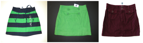NEW Vintage Gap kids girls short mini skirt school fall spring holiday 12 14 16