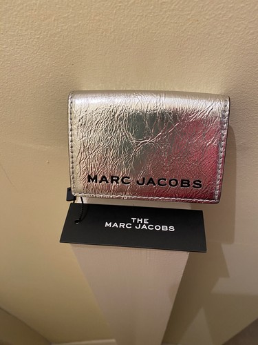 💕Marc Jacobs Silver leather wallet /purse💕 - Picture 2 of 17