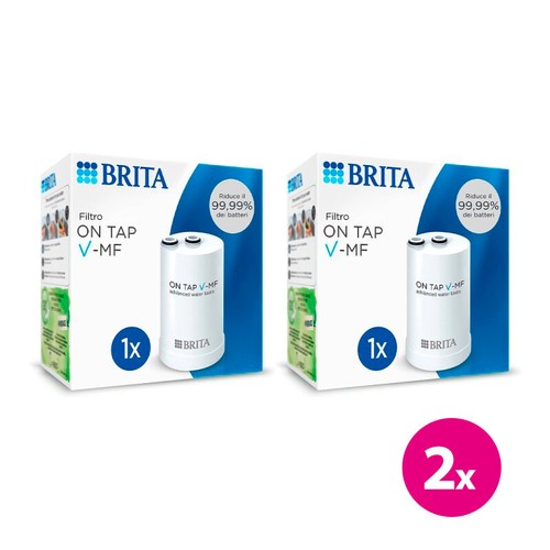 Brita Filtri Per Sistema Filtrante On Tap V-MF, acqua priva di batteri al 99,99% - Foto 2 di 12