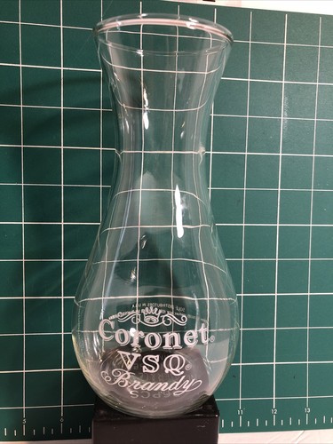 "Decantador de brandy Coronet VSQ de colección, 7 1/4"" de alto, muy raro". - Imagen 1 de 8