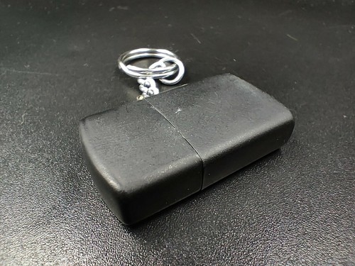 Tiny Collectible Petrol Pocket Lighter - Black - American Eagl - 0298CO BB03 - Picture 6 of 8