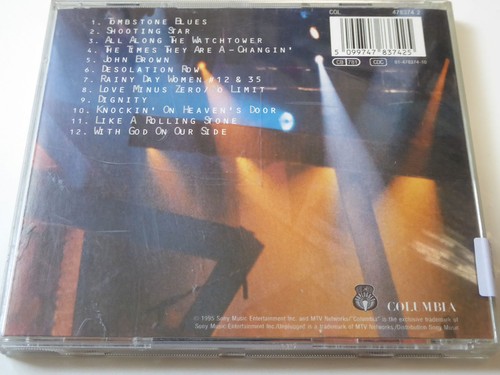 BOB DYLAN : MTV Unplugged  > VG (CD) - Bild 4 von 4
