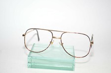 BerDel Sferoflex Ricky Eyeglasses Frames 57 16-140MM Italy Tortoise Aviator