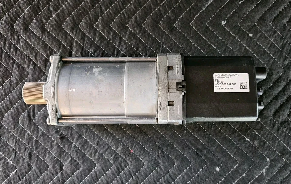 BMW 428i xDrive F32 F33 2014-20 motor de engranaje de dirección de piñón y cremallera genuino Foto 2 de 4