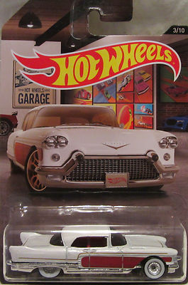 Hot Wheels Garage CUSTOM '57 CADILLAC ELDORADO Real Riders Wheels