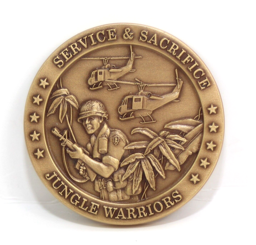 Raytheon ~ Jungle Warriors: Service and Sacrifice ~ Vietnam ~ Coin - Picture 6 of 7