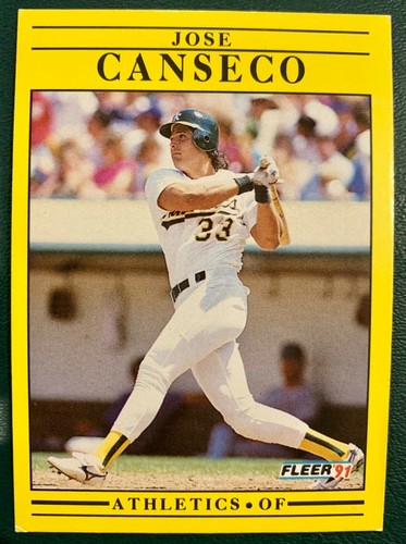 Jose Canseco Baseball Cards - RC's, Base Cards, Inserts, etc. - You Pick - Picture 145 of 365