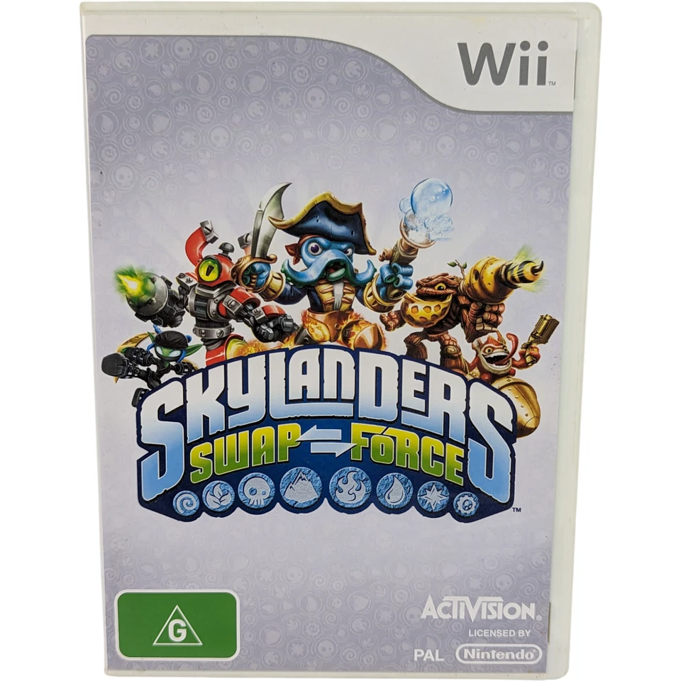 Skylanders Game Bundle Nintendo Wii Swap Force + Portal Of Power PAL Foto 4 de 4
