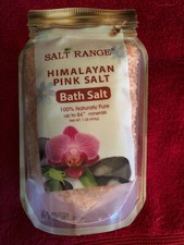 SALT RANGE Himalayan Pink Salt. Bath Salt 100 Naturally Pure 84t Minerals 1LB