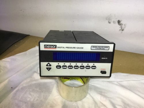 MENSOR 2102 DIGITAL MANOMETER 0 BIS 500 PSIA ohne Netzteil  - Bild 4 von 7