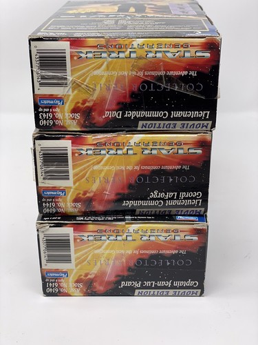 Star Trek Collectors GENERATIONS MOVIE Edition Picard -LaForge- Data - Bild 9 von 9