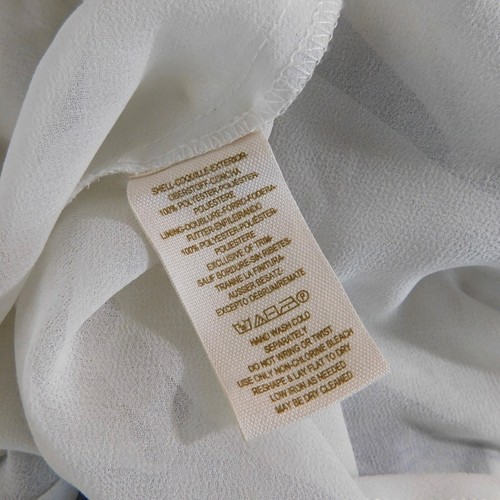 New Romantics FREE PEOPLE Blue White Embroidered Dress Blouson Boho X-Small - Picture 11 of 12