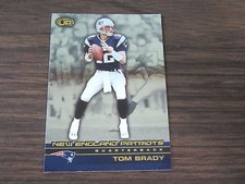 2002 Pacific Heads Up # 71 Tom Brady Card New England Patriots (B2)