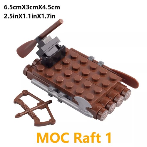 MOC Medieval Knight Castle Weapon Rack Catapult Blacksmith Shop Tent Bulk Set - Picture 9 of 52