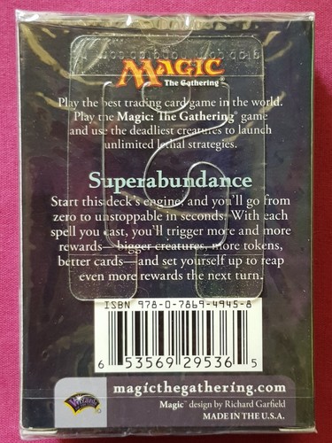 Magic The Gathering EVENTIDE SUPERABUNDANCE New Sealed Theme Deck MTG - Picture 2 of 2